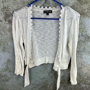 Tie Cardigan